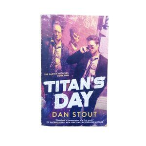 Titan's Day by Dan Stout Crime Thriller Mystery Science Fiction Detective